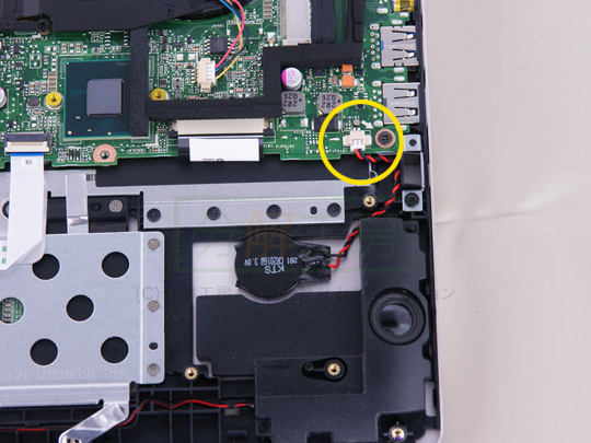 分解工房・ASUS VivoBook X202E /リチウム電池交換修理方法