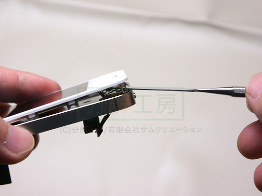 分解工房 Iphone4s フロントパネル ガラス 交換修理方法