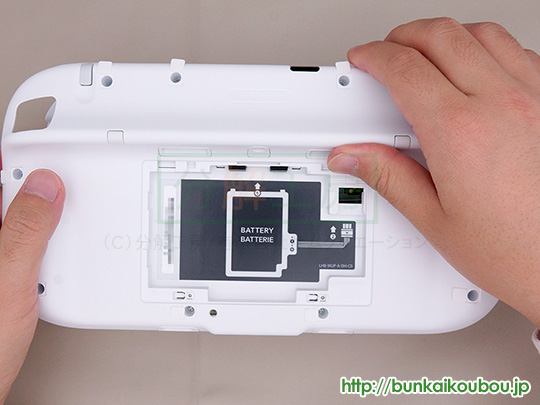 分解工房 Wii U Gamepad 液晶画面 タッチパネル交換修理方法