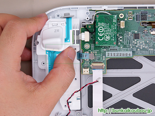 分解工房 Wii U Gamepad Rスティック アナログスティック 交換修理方法
